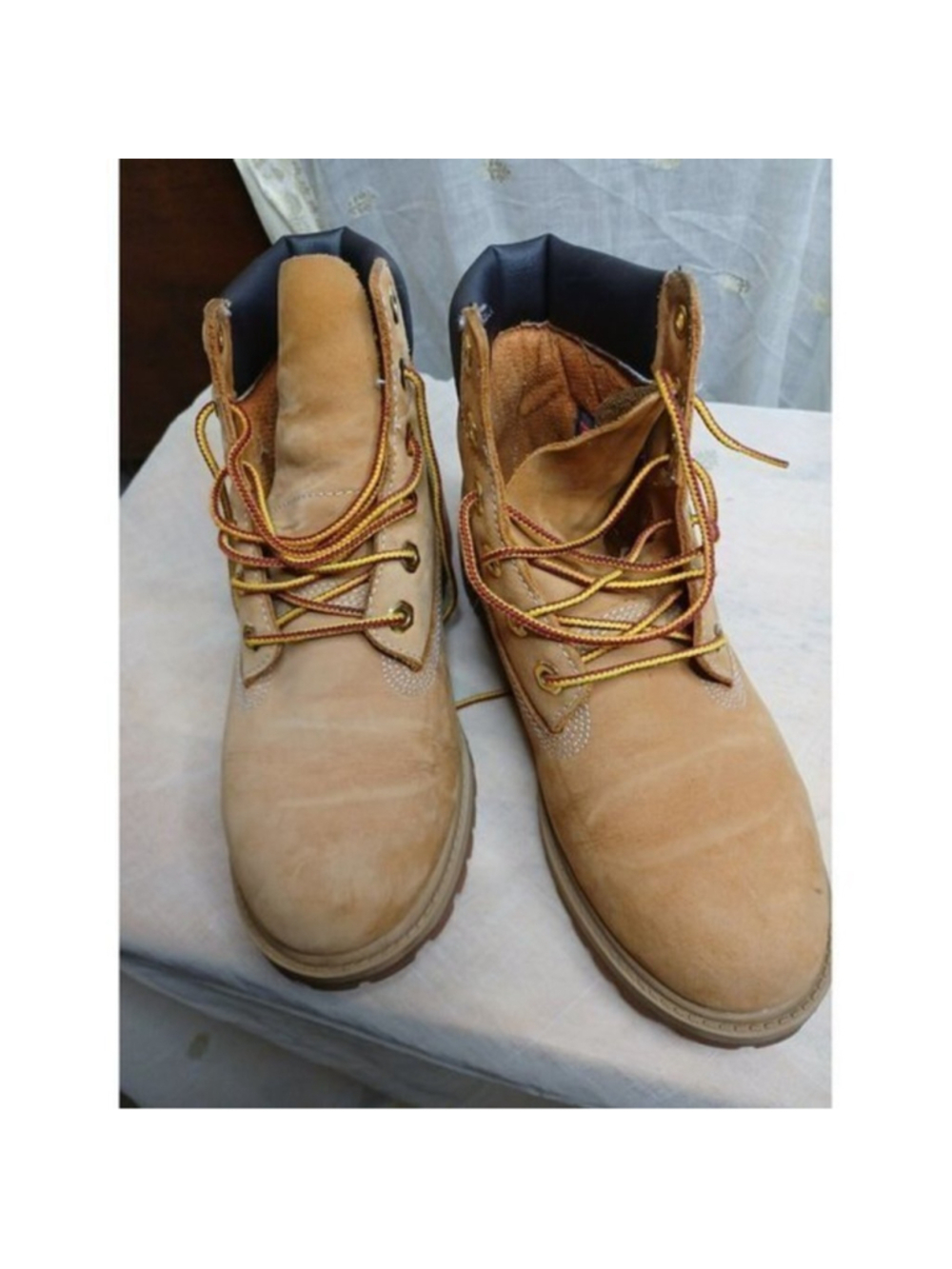 Timerland Boys Boots Size 4.5 or womens 6‎